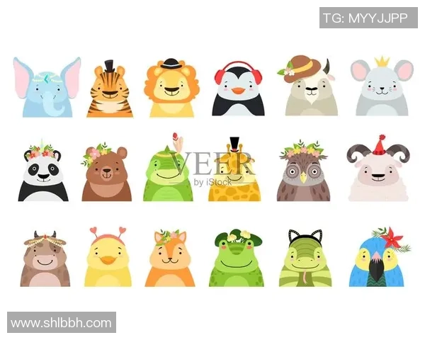 可爱Q版足球明星插画展现球场风采与激情的创意艺术作品